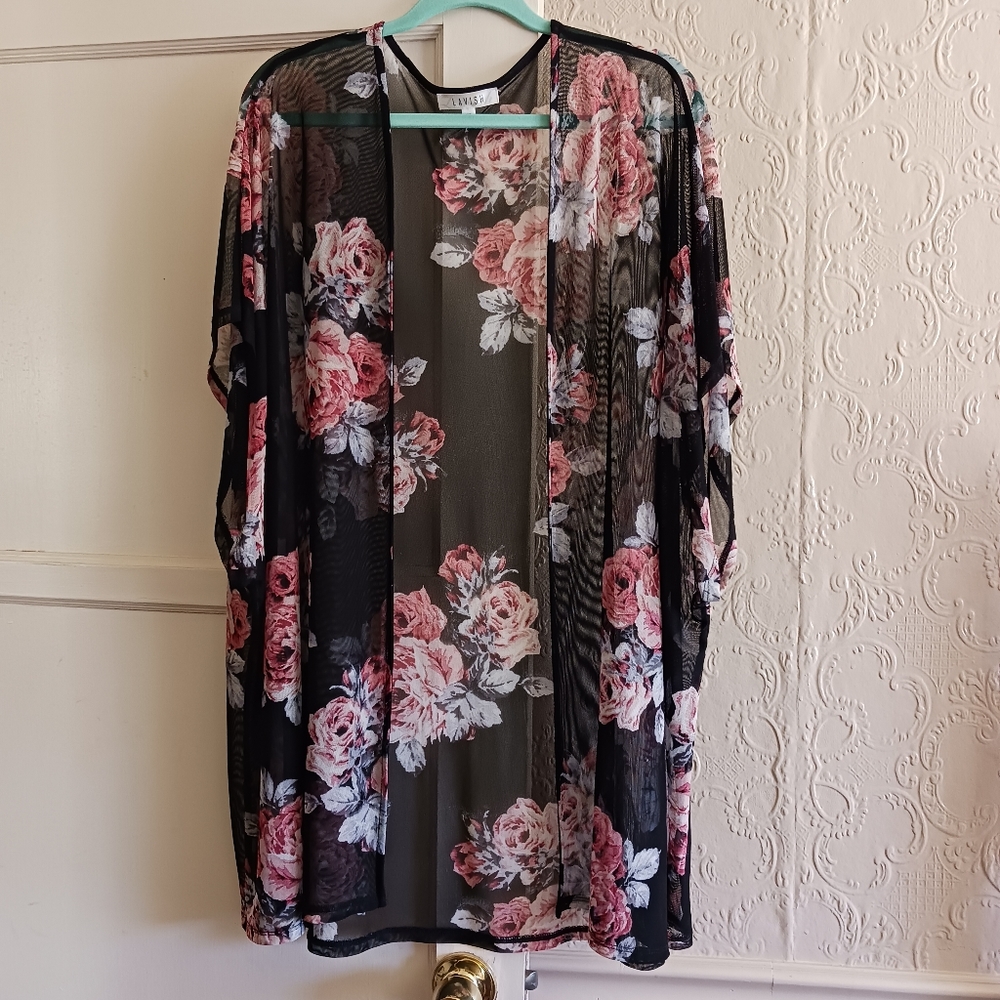 Floral kimono